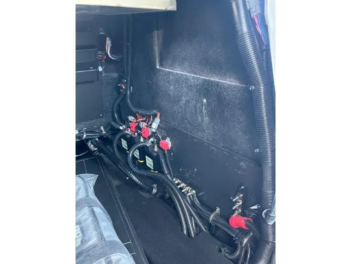 Slide: The Image of Interior wiring and components of a 2025 Supreme S240 model. - 27