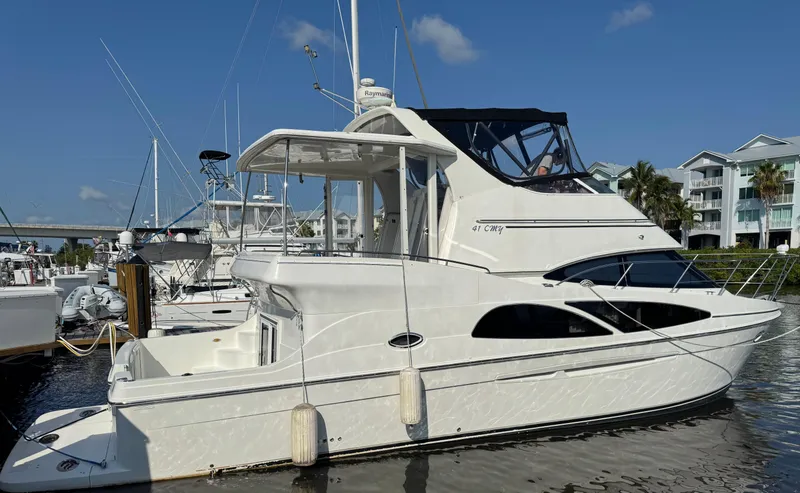 Slide: The Image of Carver Yachts 41 Cockpit Motor Yacht 2005 - 8