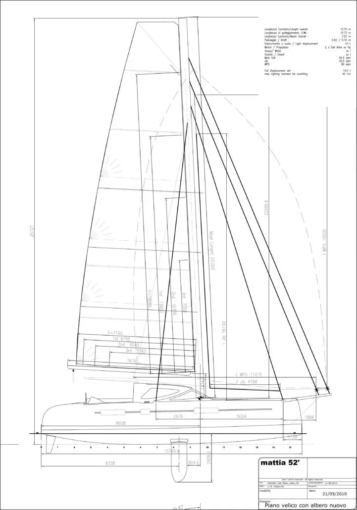 Slide: The Image of Performance Catamarans 52 2011 - 139