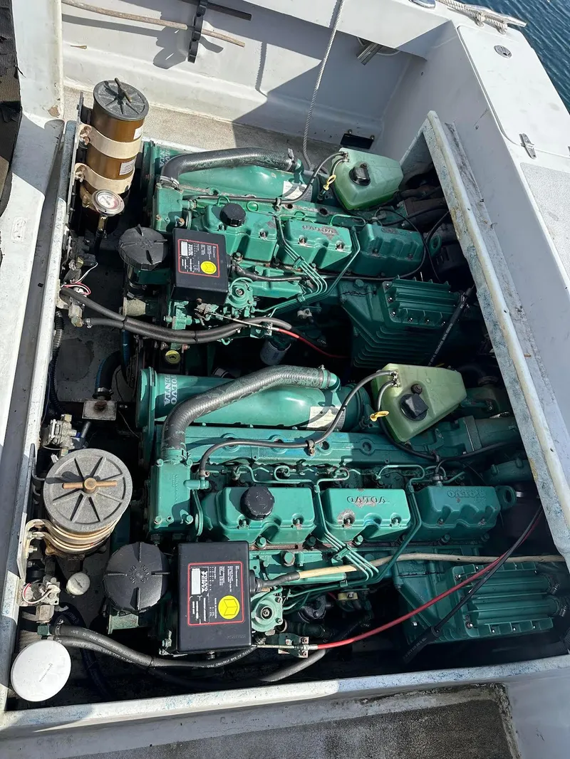 Slide: The Image of Twin Volvo Diesel Engines - 23