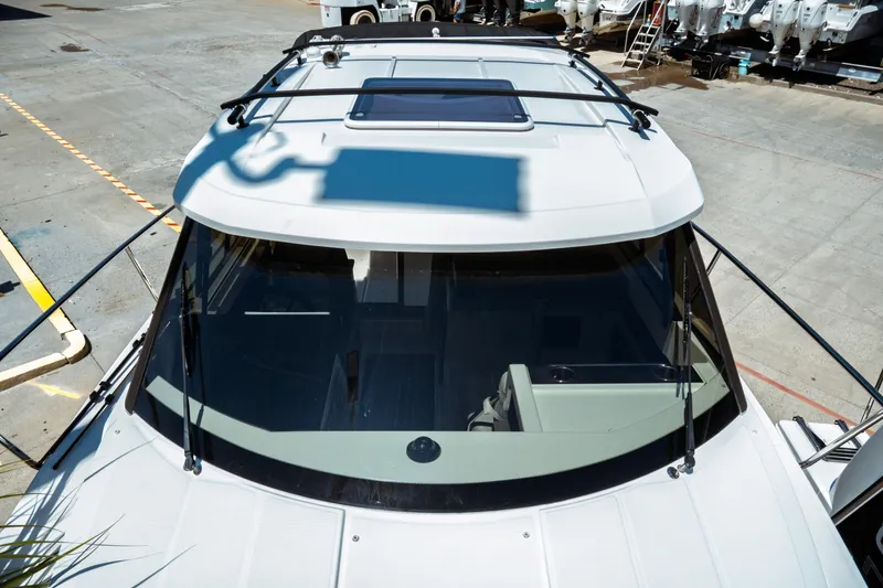 Slide: The Image of 2023 Jeanneau NC Weekender 795 Series 2 boat, top view at marina. - 9
