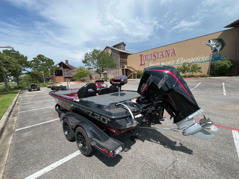 Slide: The Image of 2025 Nitro Z20 XL Pro boat parked at Louisiana Sportsman's Paradise. - 3