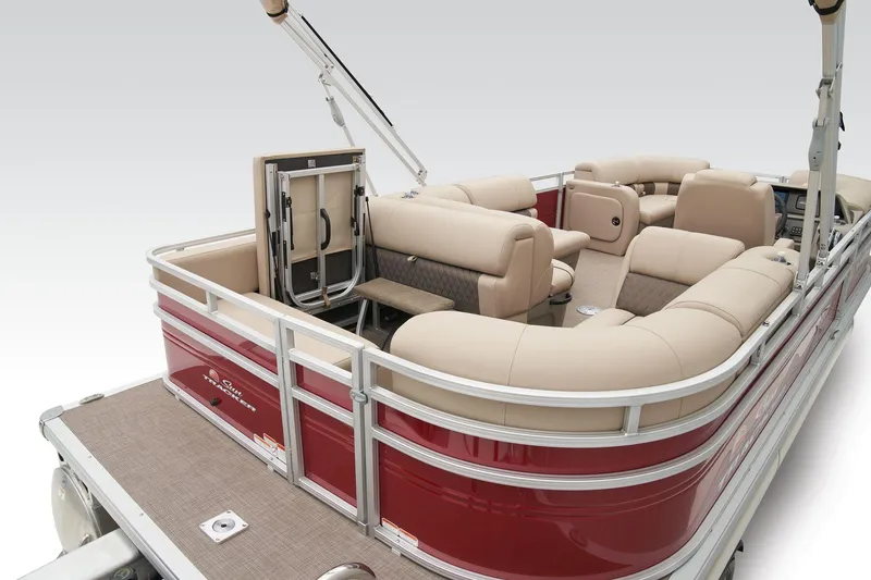 Slide: The Image of Sun Tracker Party Barge 22 RF DLX 2025 - 48