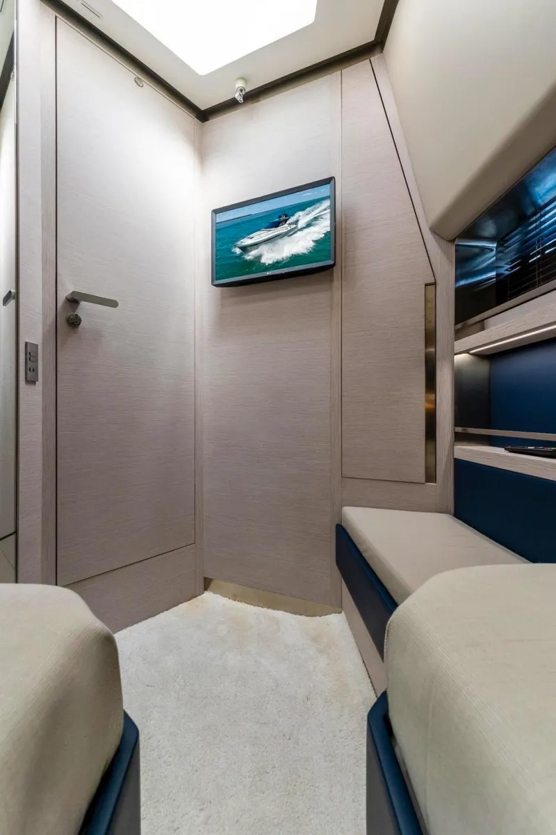 Slide: The Image of 2024 Uniesse Exuma HTC5p interior with modern design and comfortable seating. - 27