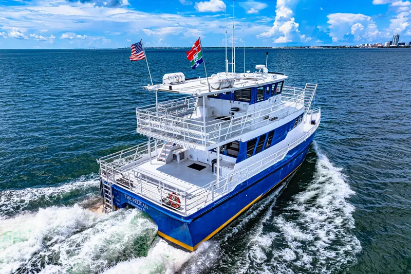 Slide: The Image of Custom 2002 Tri-Kat 60' Catamaran - 2