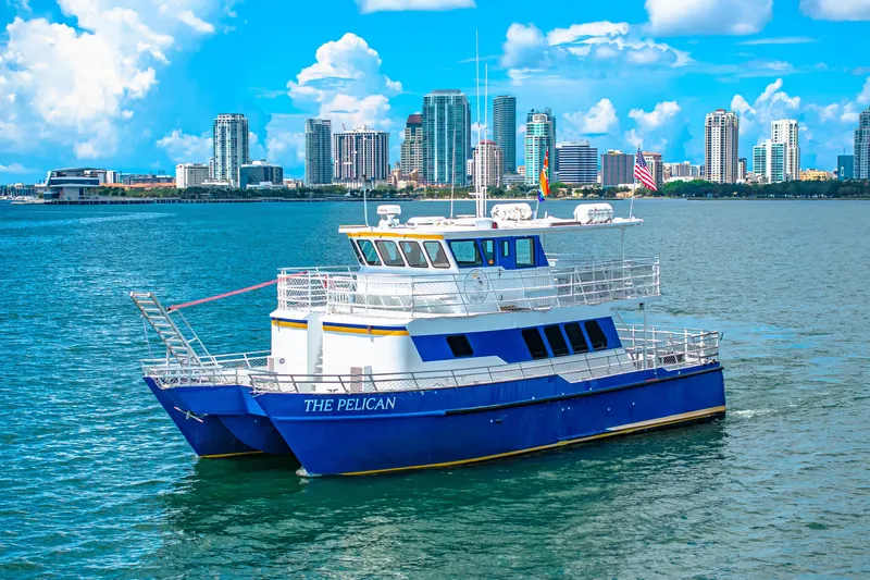 Slide: The Image of Custom 2002 Tri-Kat 60' Catamaran - 3