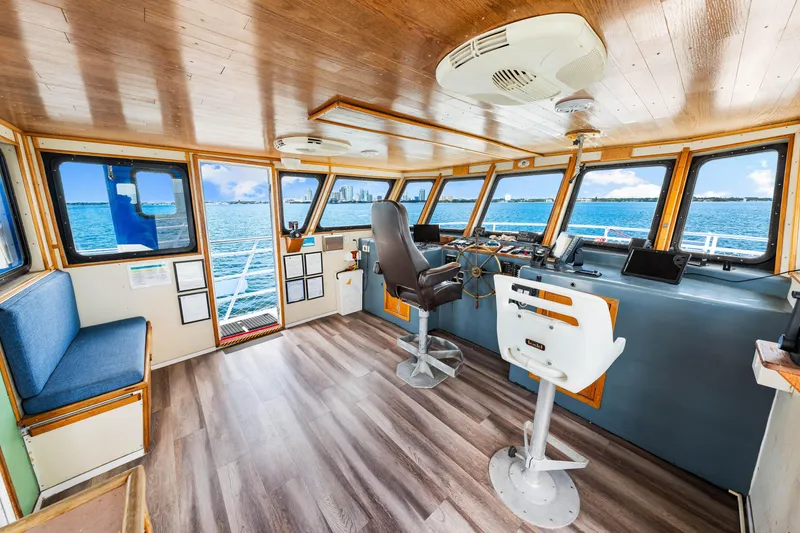 Slide: The Image of Custom 2002 Tri-Kat 60' Catamaran - 6