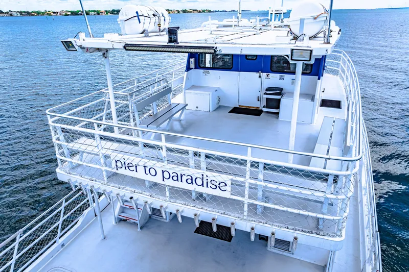 Slide: The Image of Custom 2002 Tri-Kat 60' Catamaran - 9