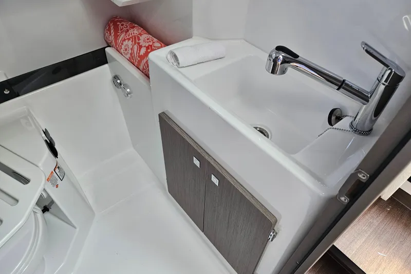 Slide: The Image of Modern bathroom sink in 2026 Jeanneau NC 895 Sport Series 2 boat. - 30