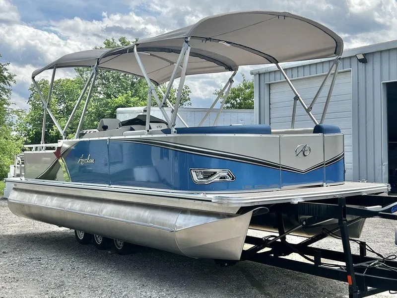 Slide: The Image of Avalon LSZ 23' Cruise Rear Bench - IN STOCK 2024 - 7