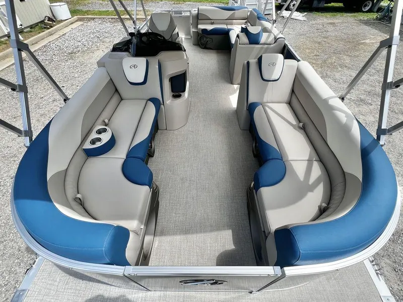 Slide: The Image of Avalon LSZ 23' Cruise Rear Bench - IN STOCK 2024 - 8