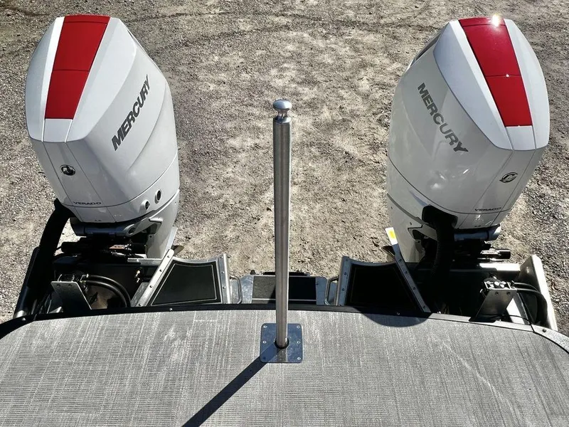 Slide: The Image of Avalon Excalibur LTD 25' Quad Lounge Windshield - Triple Toon TWIN - IN STOCK 2025 - 17