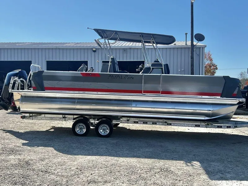 Slide: The Image of Avalon Geofish 25' GLX - Triple Toon - IN STOCK 2025 - 6