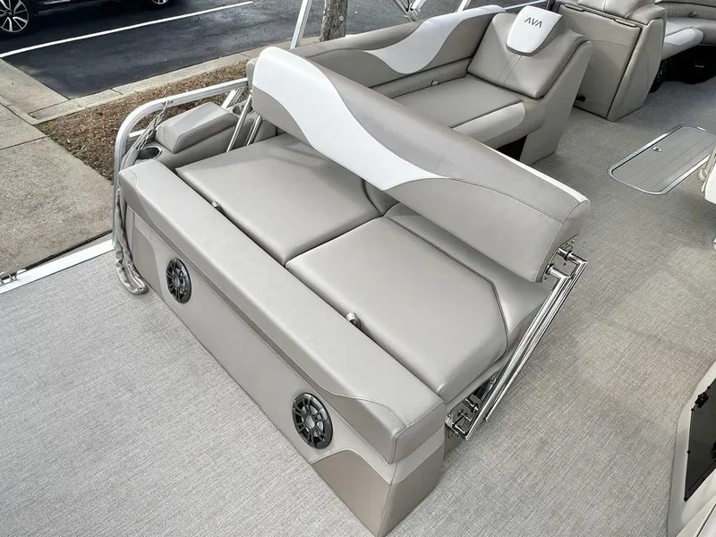 Slide: The Image of Avalon LSZ 23' Cruise Rear Bench TT - Triple Toon - IN STOCK 2025 - 24