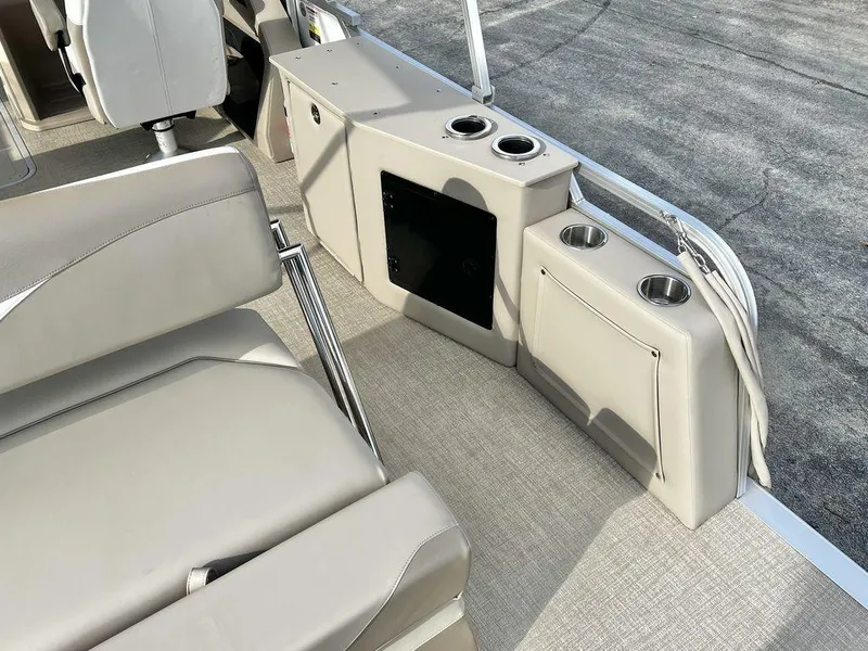 Slide: The Image of Avalon LSZ 23' Cruise Rear Bench TT - Triple Toon - IN STOCK 2025 - 25