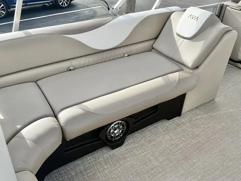 Slide: The Image of Avalon LSZ 23' Cruise Rear Bench TT - Triple Toon - IN STOCK 2025 - 26