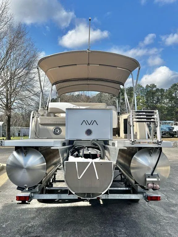 Slide: The Image of Avalon LSZ 23' Cruise Rear Bench TT - Triple Toon - IN STOCK 2025 - 4