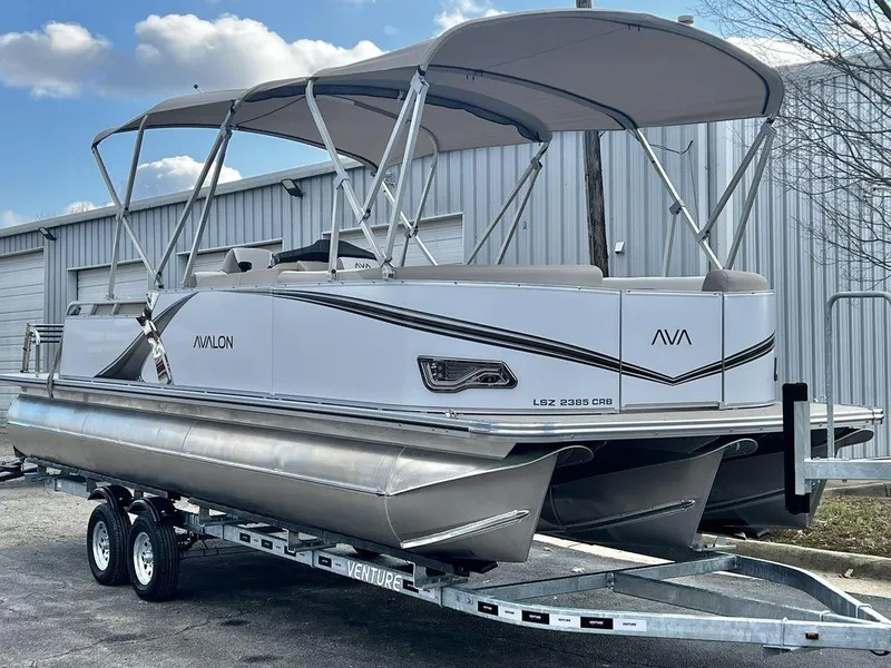 Slide: The Image of Avalon LSZ 23' Cruise Rear Bench TT - Triple Toon - IN STOCK 2025 - 7