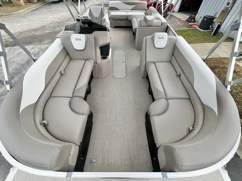 Slide: The Image of Avalon LSZ 23' Cruise Rear Bench TT - Triple Toon - IN STOCK 2025 - 8