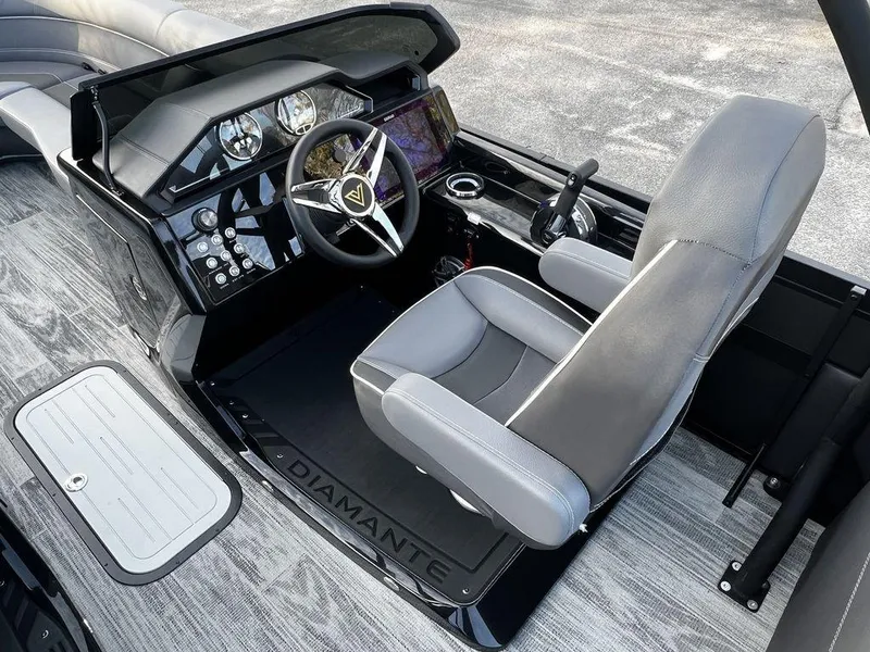 Slide: The Image of Viaggio Diamante 24' UW A-T (Quad Lounge Windshield) - Triple Toon - IN STOCK! 2025 - 22