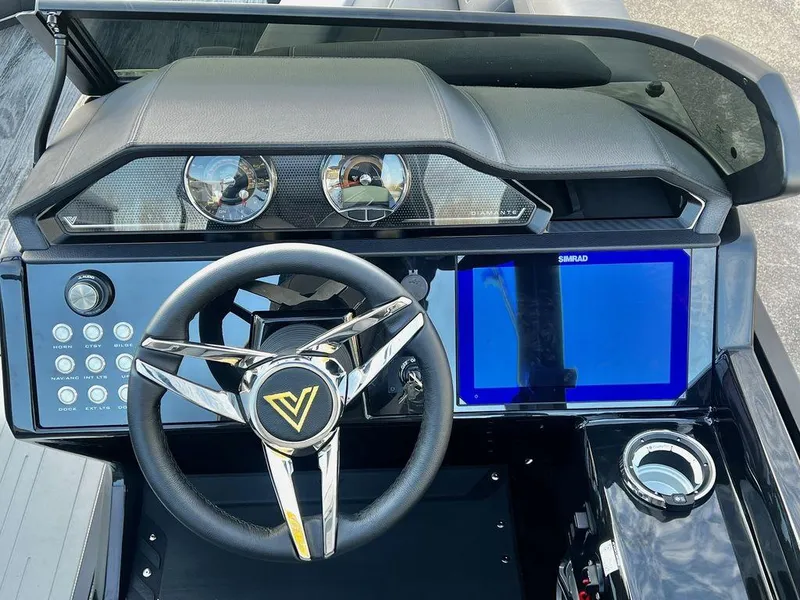 Slide: The Image of Viaggio Diamante 24' UW A-T (Quad Lounge Windshield) - Triple Toon - IN STOCK! 2025 - 24