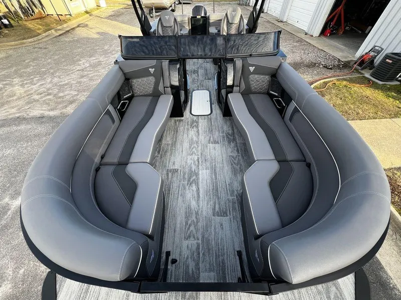 Slide: The Image of Viaggio Diamante 24' UW A-T (Quad Lounge Windshield) - Triple Toon - IN STOCK! 2025 - 8
