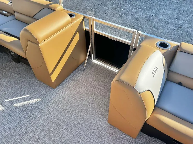 Slide: The Image of Avalon Venture 85 23' Versatile Rear Bench - Triple Toon - IN STOCK 2025 - 11