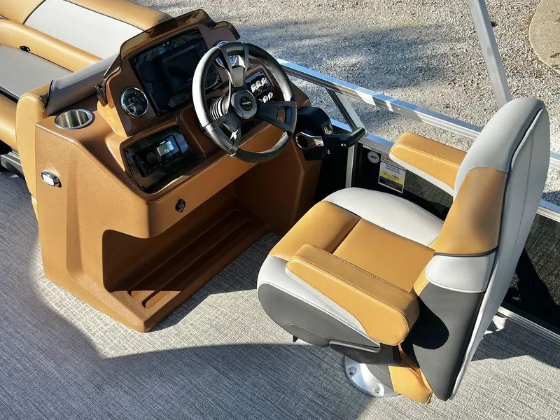 Slide: The Image of Avalon Venture 85 23' Versatile Rear Bench - Triple Toon - IN STOCK 2025 - 25