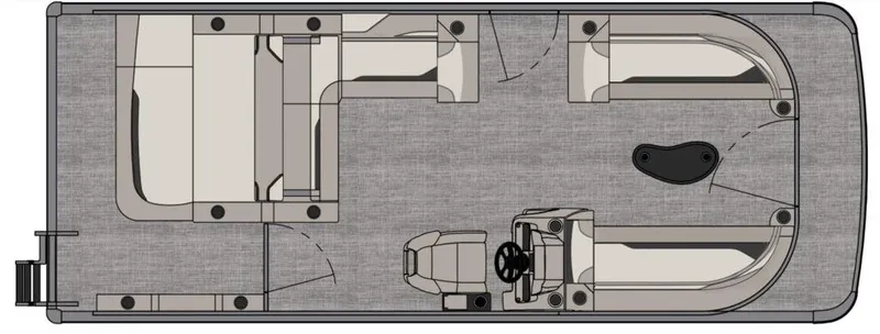 Slide: The Image of Avalon Venture 85 23' Versatile Rear Bench - Triple Toon - IN STOCK 2025 - 31