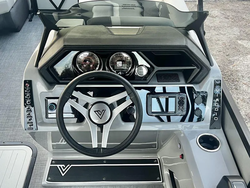 Slide: The Image of Viaggio Lago X 22' U (Quad Lounge) Triple-Toon - IN STOCK 2025 - 26