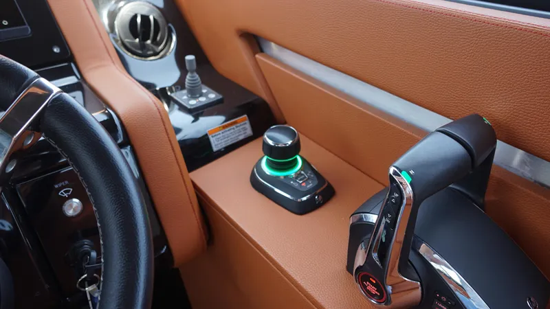 Slide: The Image of Helm Controls & Joystick - 12