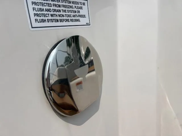 Slide: The Image of 2025 Starcraft SVX 191 OB helm with modern instruments. - 6