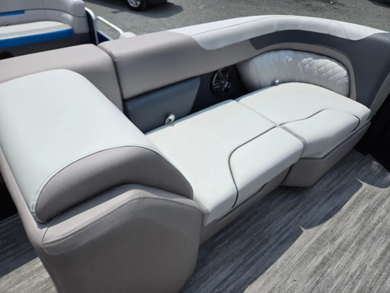 Slide: The Image of Luxurious seating on 2026 Godfrey Sweetwater 2286 QS pontoon boat. - 35