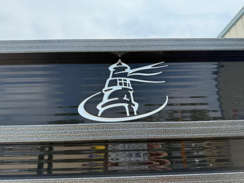 Slide: The Image of Lighthouse logo on 2018 Misty Harbor 2085 Biscayne Bay FS boat. - 5