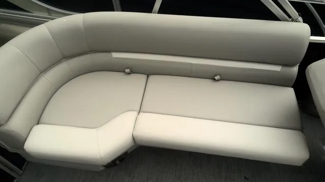 Slide: The Image of Luxurious seating on 2025 Godfrey Pontoons Xperience 2286 SBX Sport Tube. - 13