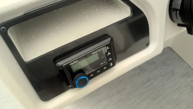 Slide: The Image of Control panel of 2025 Godfrey Pontoons Xperience 2286 SBX Sport Tube. - 8