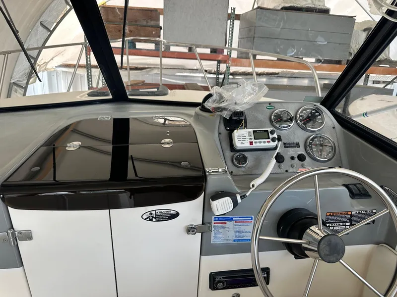 Slide: The Image of Close-up of 2004 Trophy 2359 Hardtop boat hull identification number. - 11