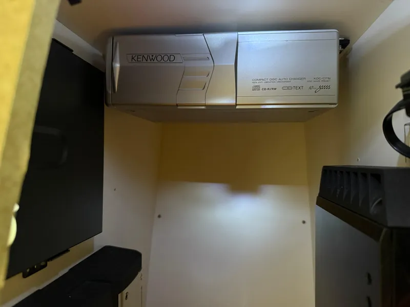 Slide: The Image of Kenwood audio system in 2008 Formula 330 Sun Sport boat interior. - 25