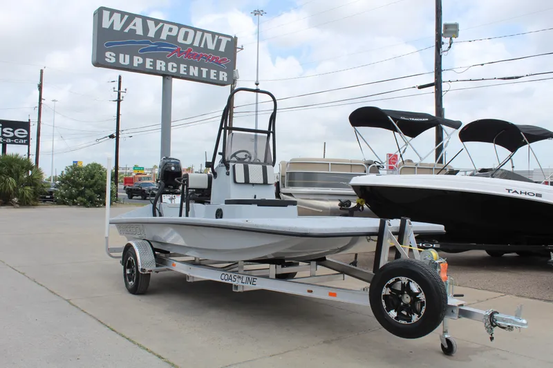 Slide: The Image of 2026 Freedom Boats EAGLE with Suzuki engine at Waypoint Supercenter. - 1