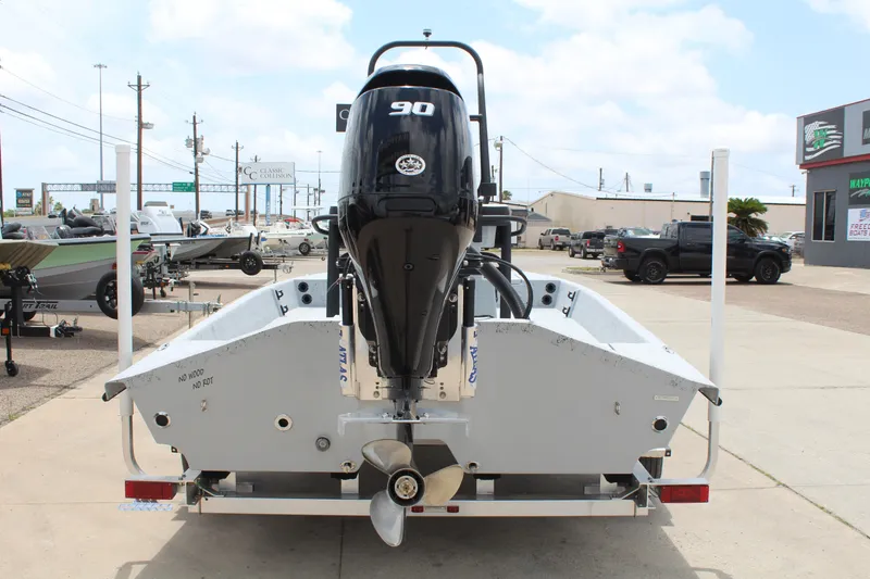 Slide: The Image of 2026 Freedom Boats EAGLE deck with storage compartments, showcasing modern design and functionality. - 6