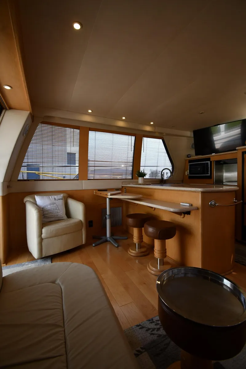 Slide: The Image of Carver Yachts 530 Voyager Pilothouse 1998 - 70