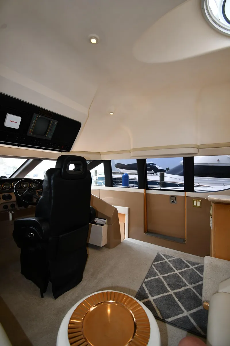 Slide: The Image of Carver Yachts 530 Voyager Pilothouse 1998 - 90