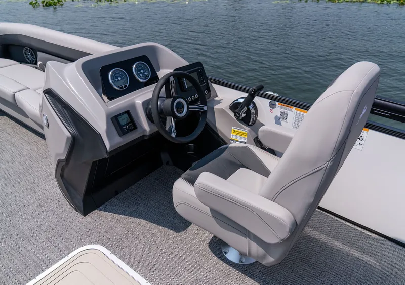 Slide: The Image of Barletta Aria 22 UC 2026 helm console on water. - 4