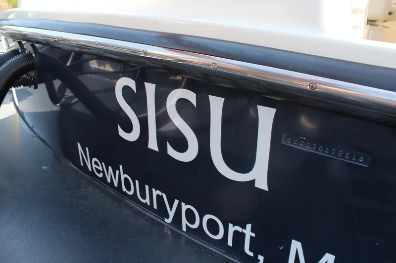 Slide: The Image of Eastern 27' Islander boat, 2016 model, named "SISU" from Newburyport, MA. - 10
