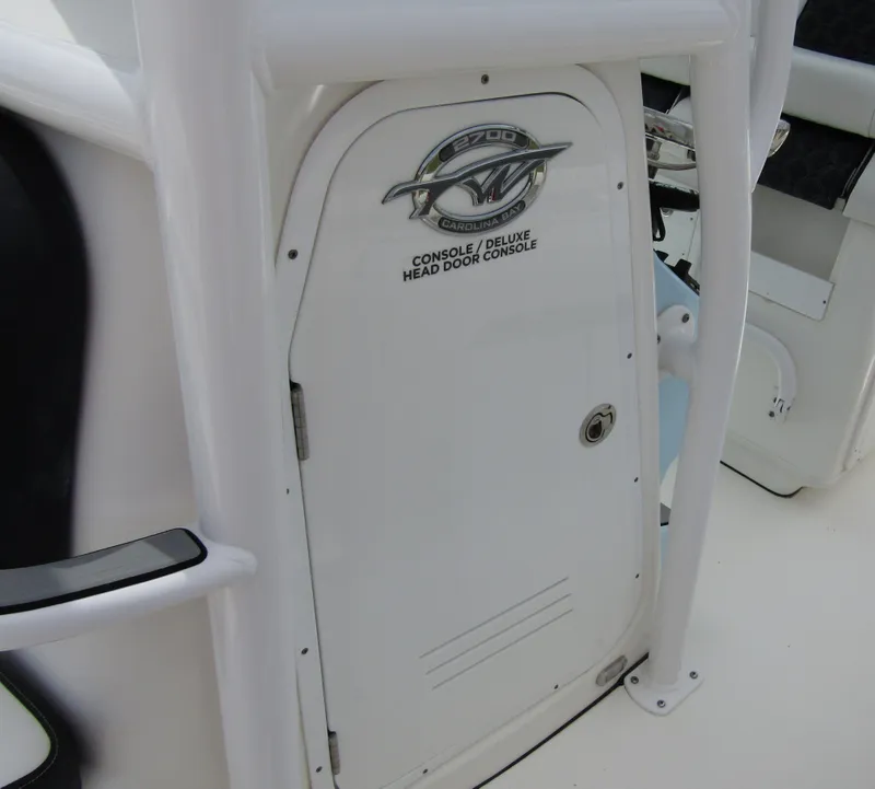 Slide: The Image of 2021 Tidewater 2700 Carolina Bay console door, deluxe head door console. - 20
