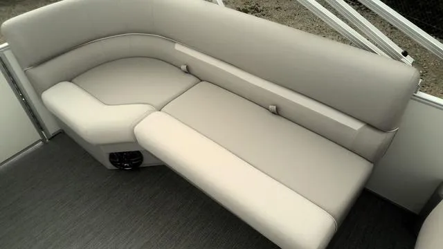 Slide: The Image of Luxurious seating on 2025 Godfrey Pontoons Xperience 2286 SBX Sport Tube. - 12