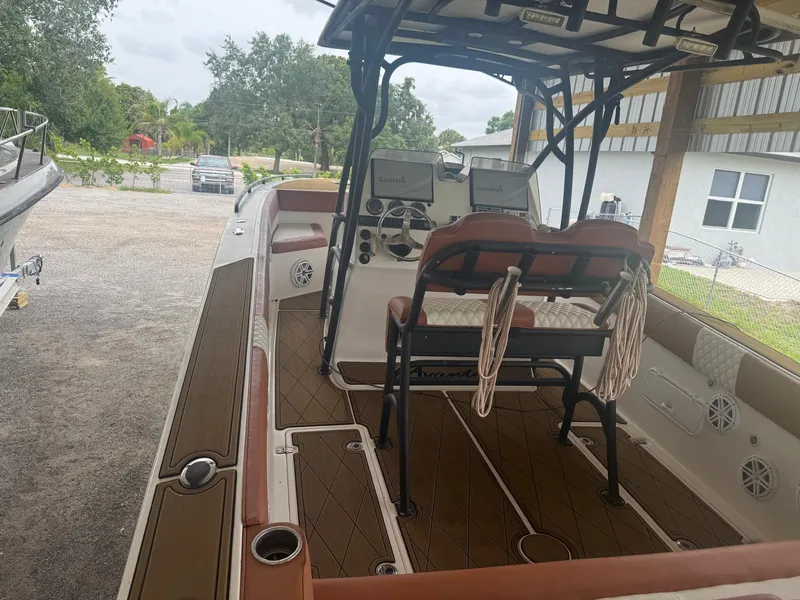 Slide: The Image of Tachometer of 2008 Avanti 36 showing RPM, volts, and hours. - 11