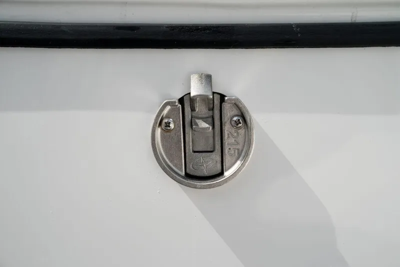 Slide: The Image of Stainless steel latch on 2026 Front Runner 37 Catamaran. - 27