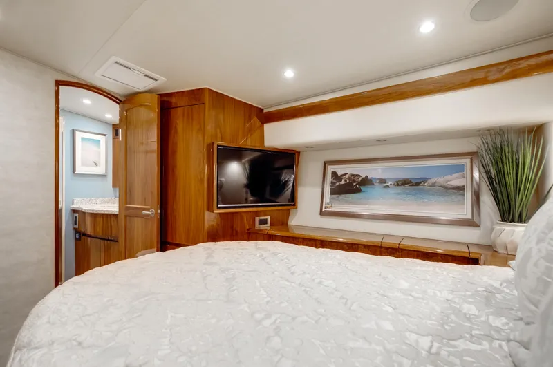 Slide: The Image of Viking 48 FULL CIRCLE - Master Stateroom & Head - 12