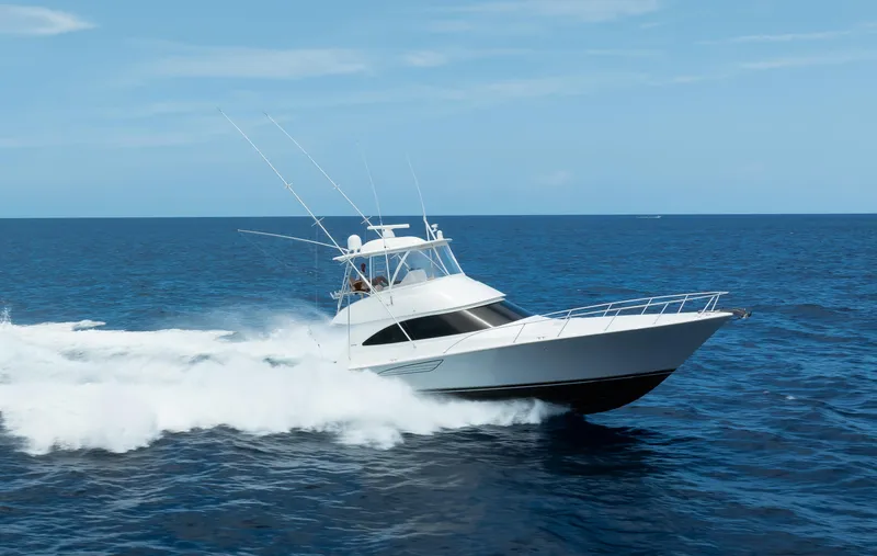 Slide: The Image of Viking 48 FULL CIRCLE - Starboard Running Shot - 28